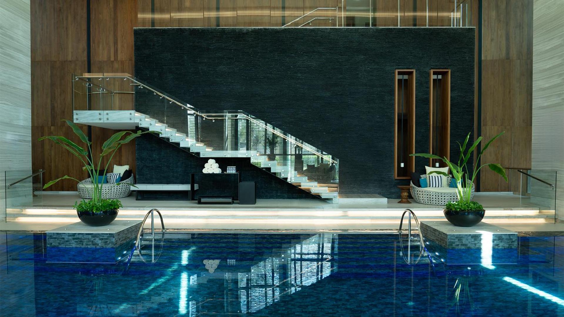 แฟร์มอนต์ ริยาด Hotel ริยาดห์ ภายนอก รูปภาพ The pool at the hotel